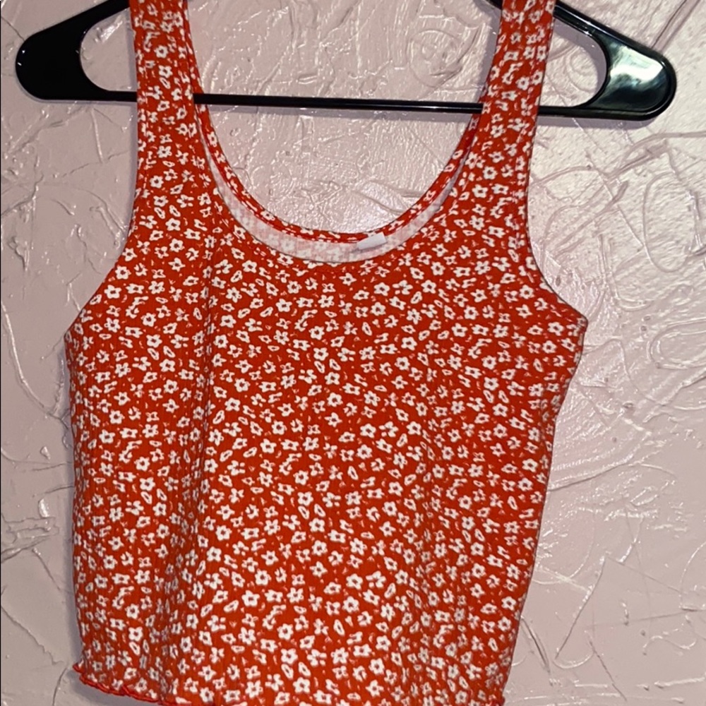 Floral crop top